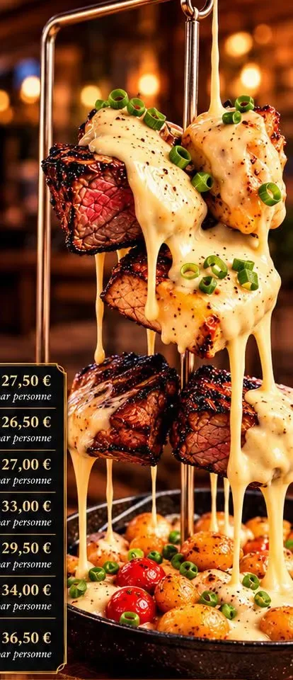 Les Coulées Savoyardes au restaurant by double M à Cheratte