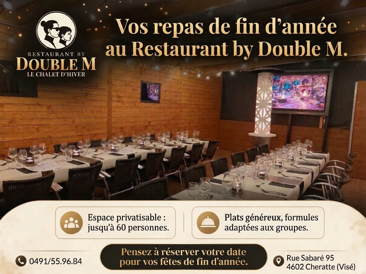 Repas de fin d'année à Visé